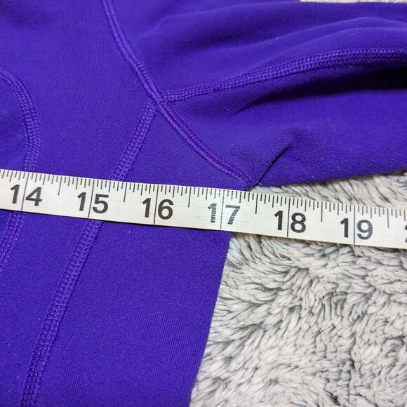 Lululemon Purple Jacket Asana Berry Full Zip Long Size 4 Define Jacket - Picture 3 of 8